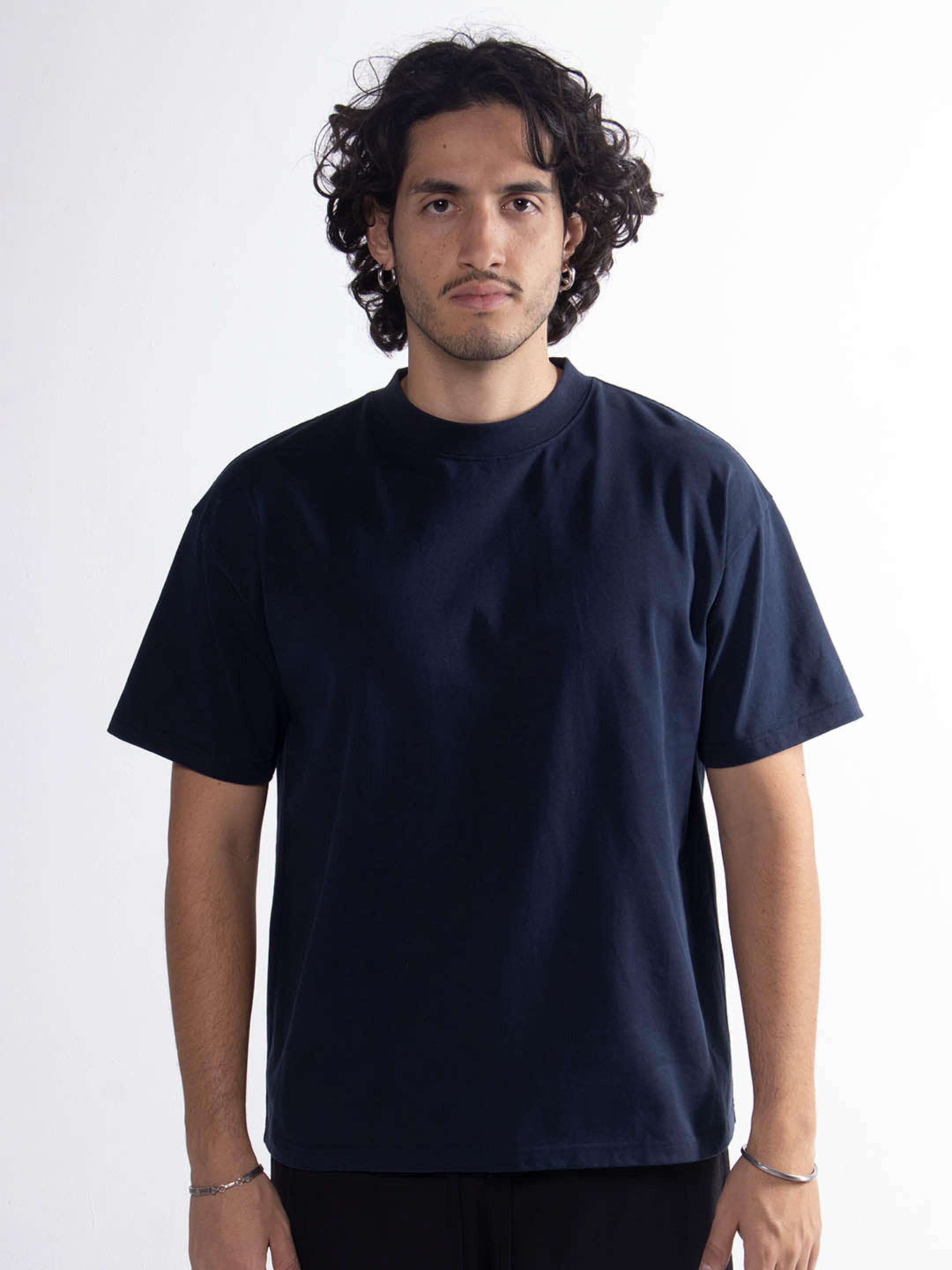 SAGONI BLANK SEMI OVERSIZE DARK BLUE