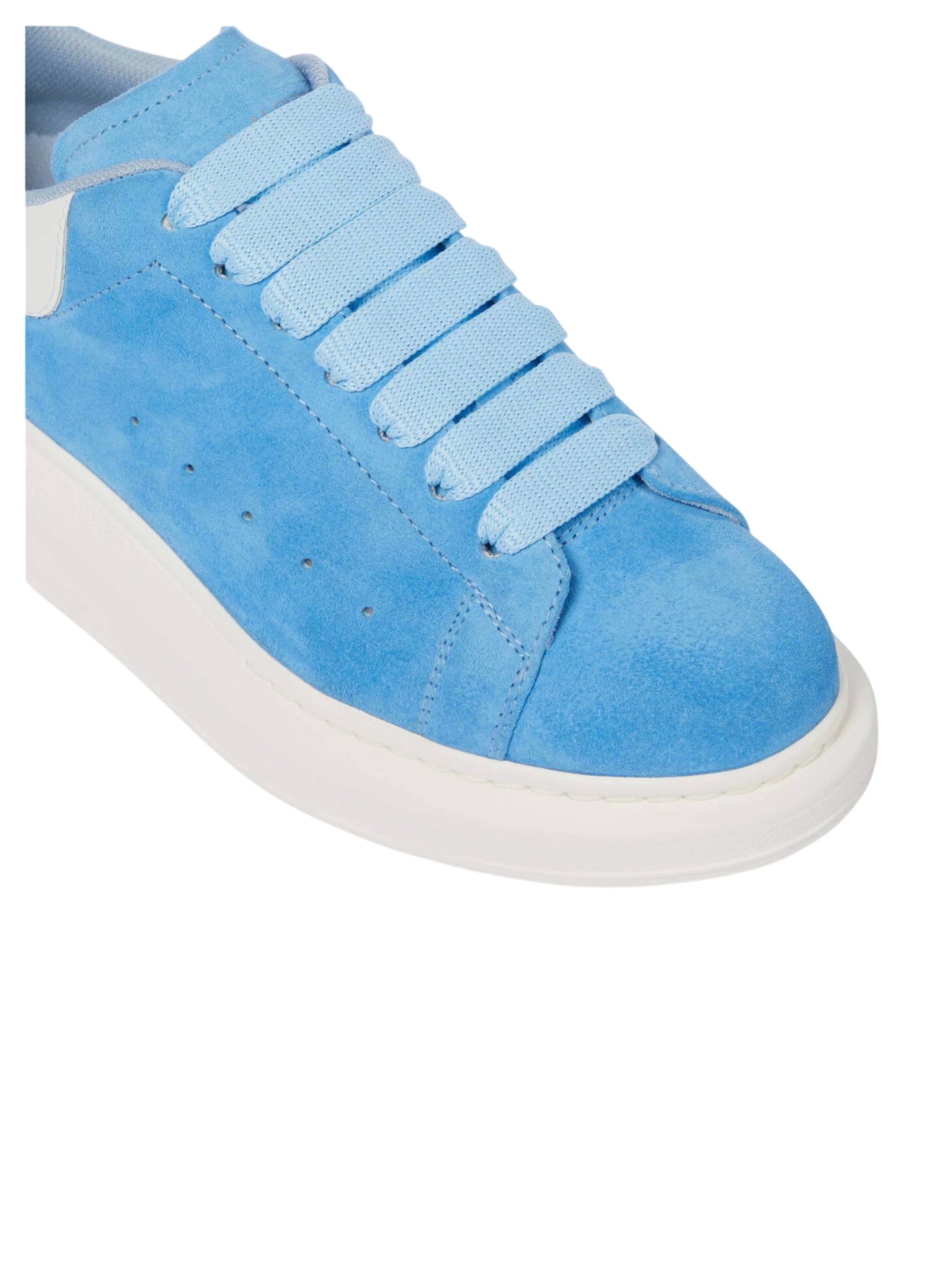 Tenis Alexnander Mcqueen Powder Blue/ Whi/ Bone