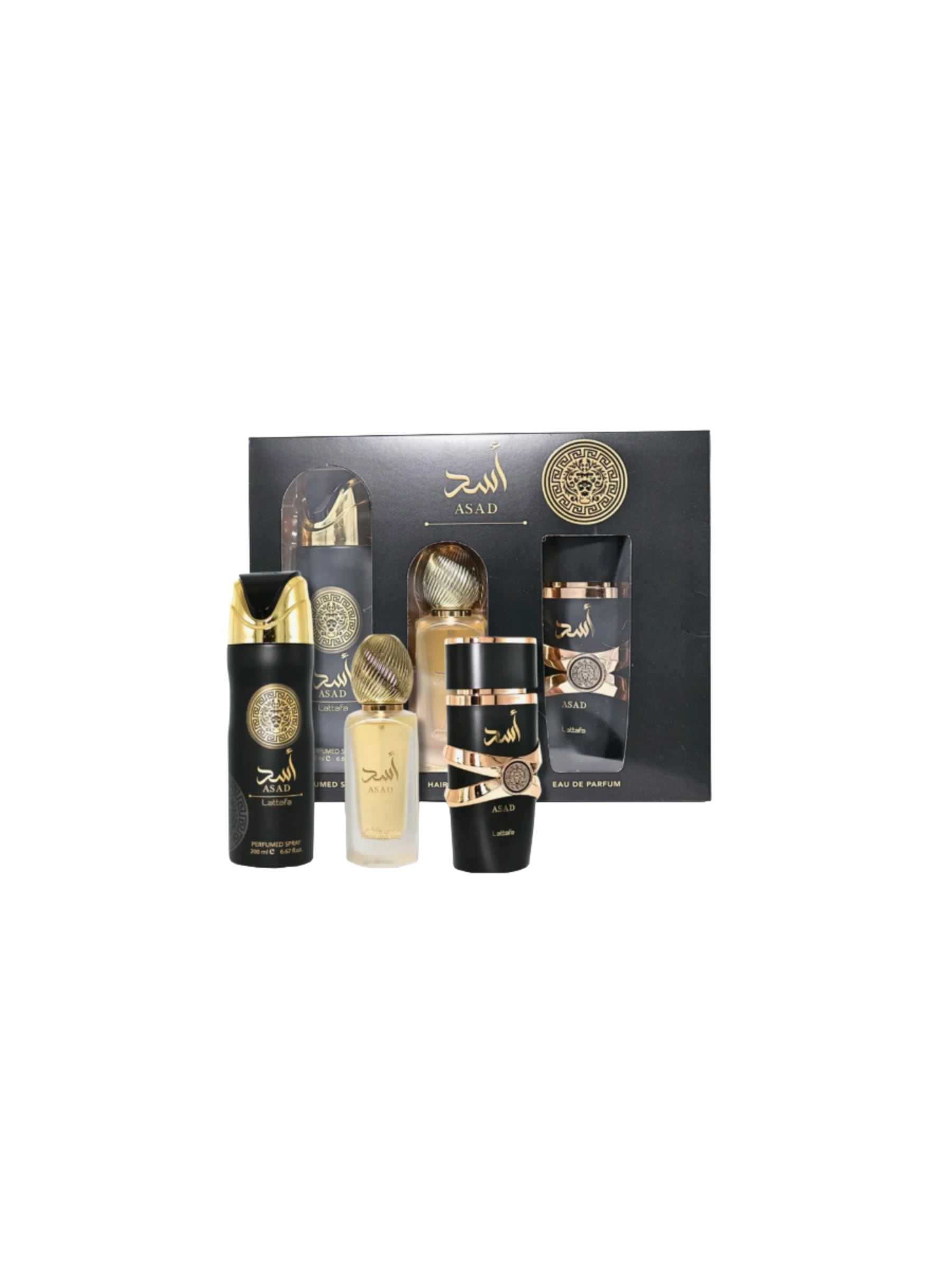Asad Set 3 PIEZAS 100ML + 200ML DEO + 50ML HAIRMIST