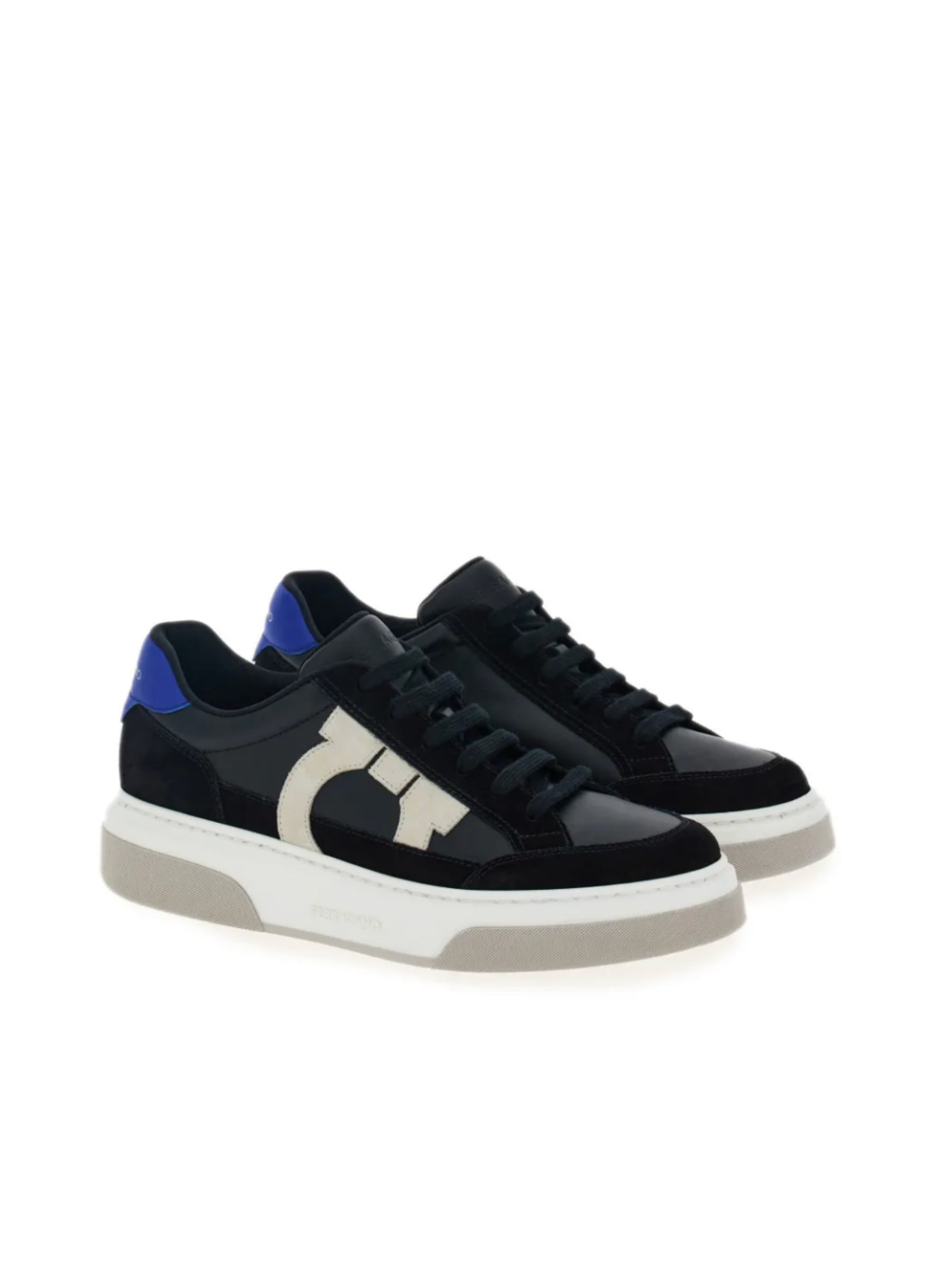 Ferragamo  Sneaker Cassina Ganc Nero Calf