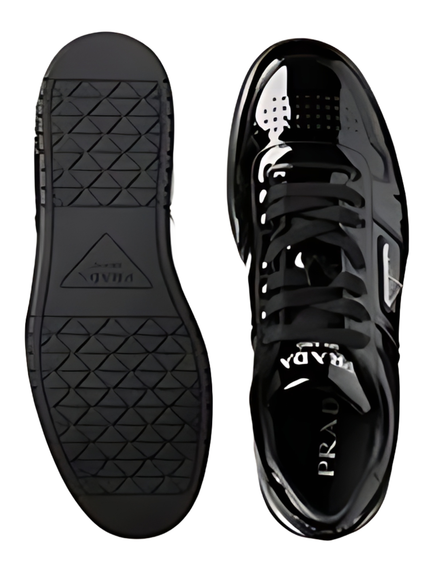 Prada Downtown sneakers de cuero 