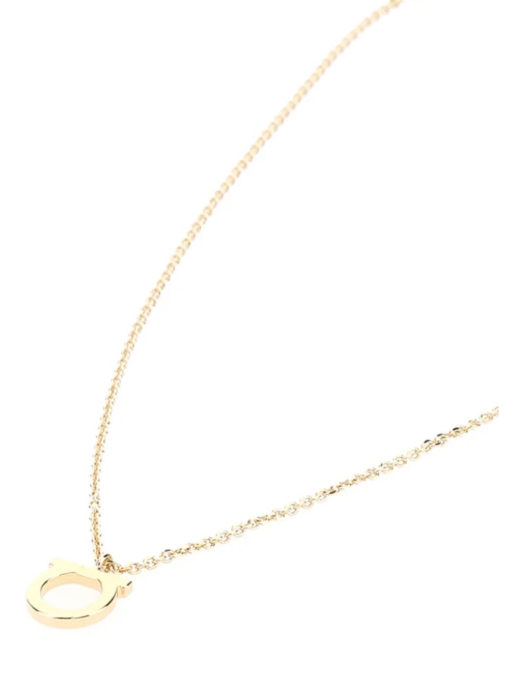 Ferragamo Collar con cadena Gancini GRANDE