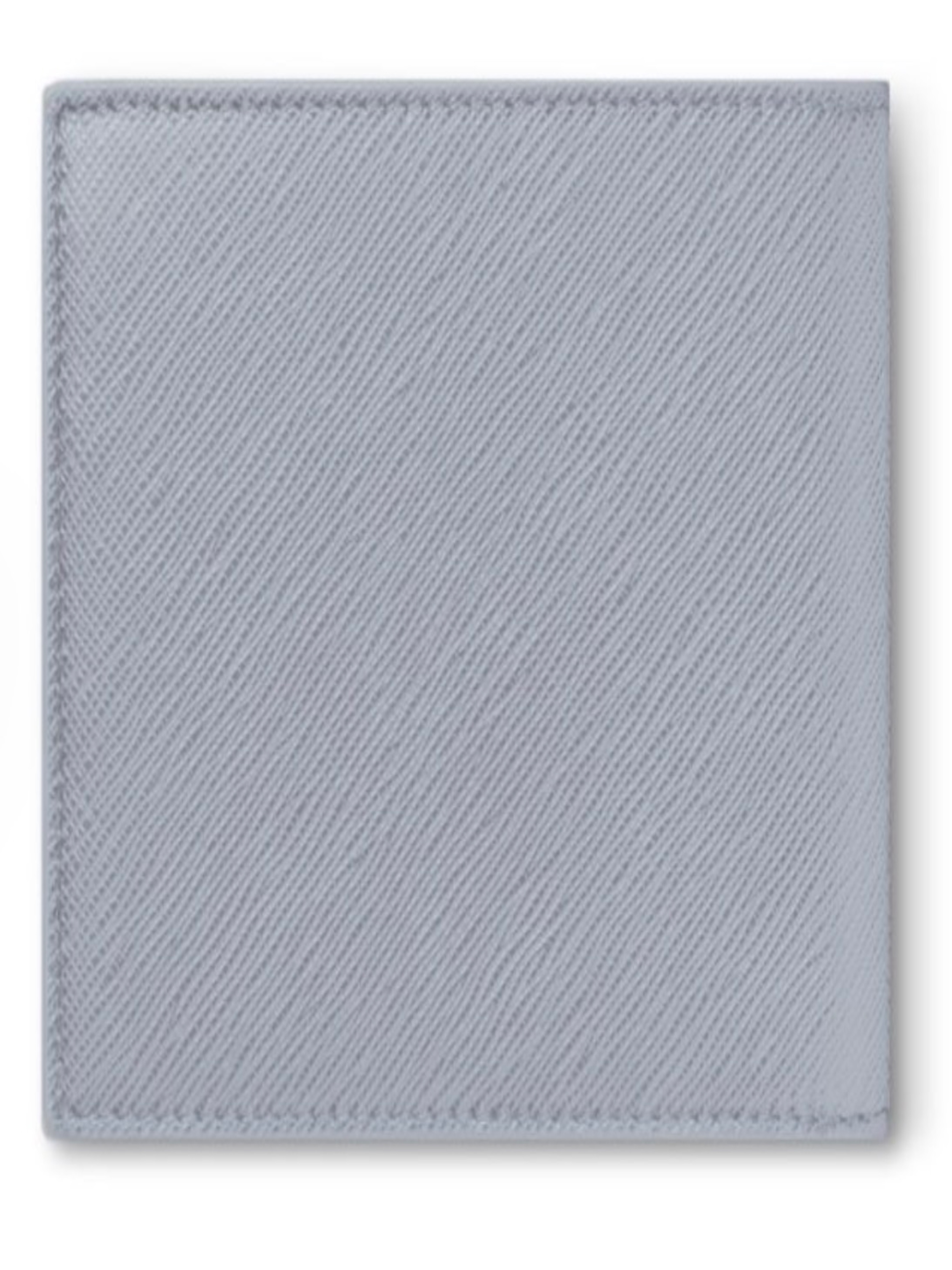 CARTERA MONTBLANC GRIS CON TEXTURA