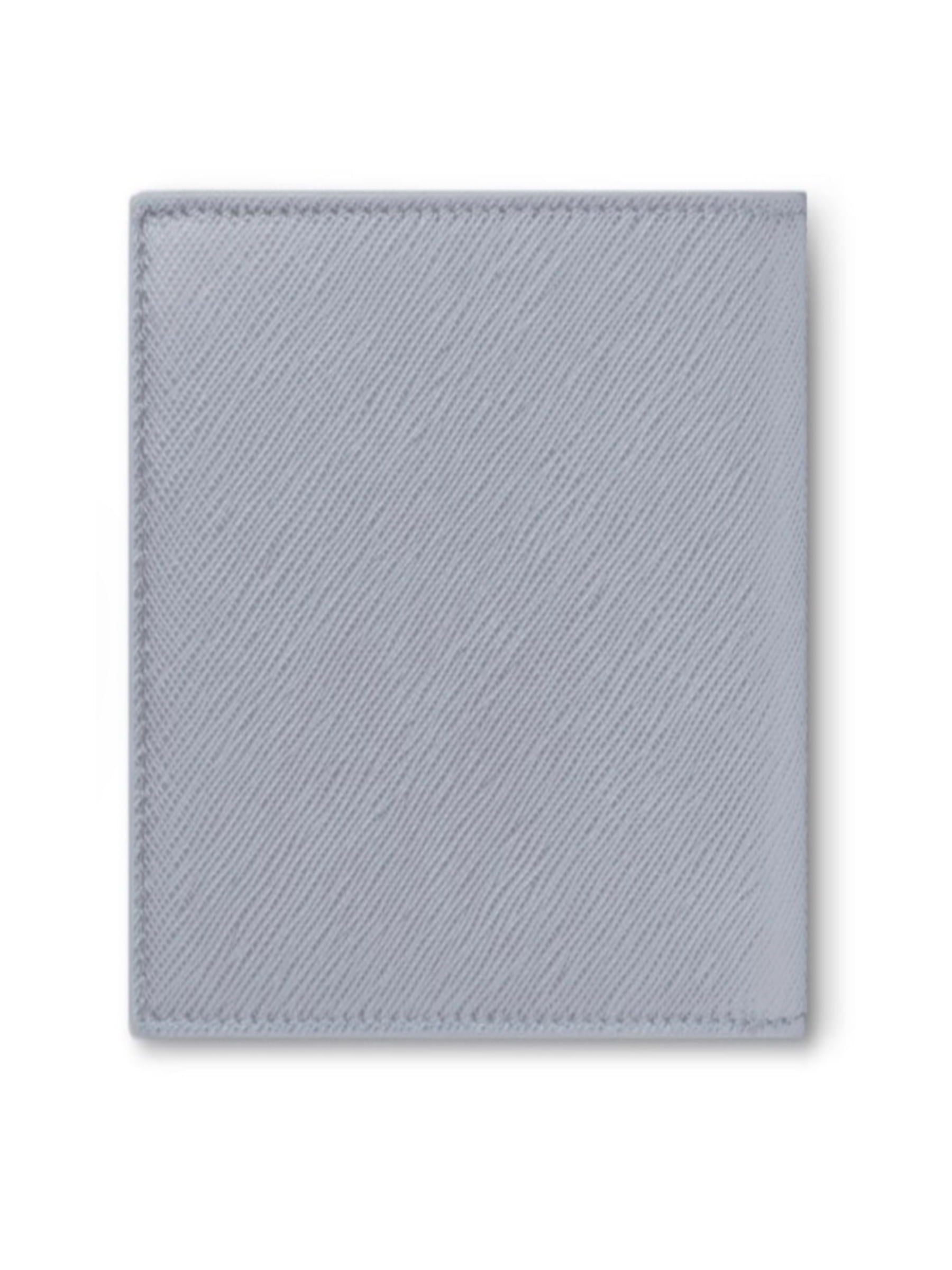 CARTERA MONTBLANC GRIS CON TEXTURA