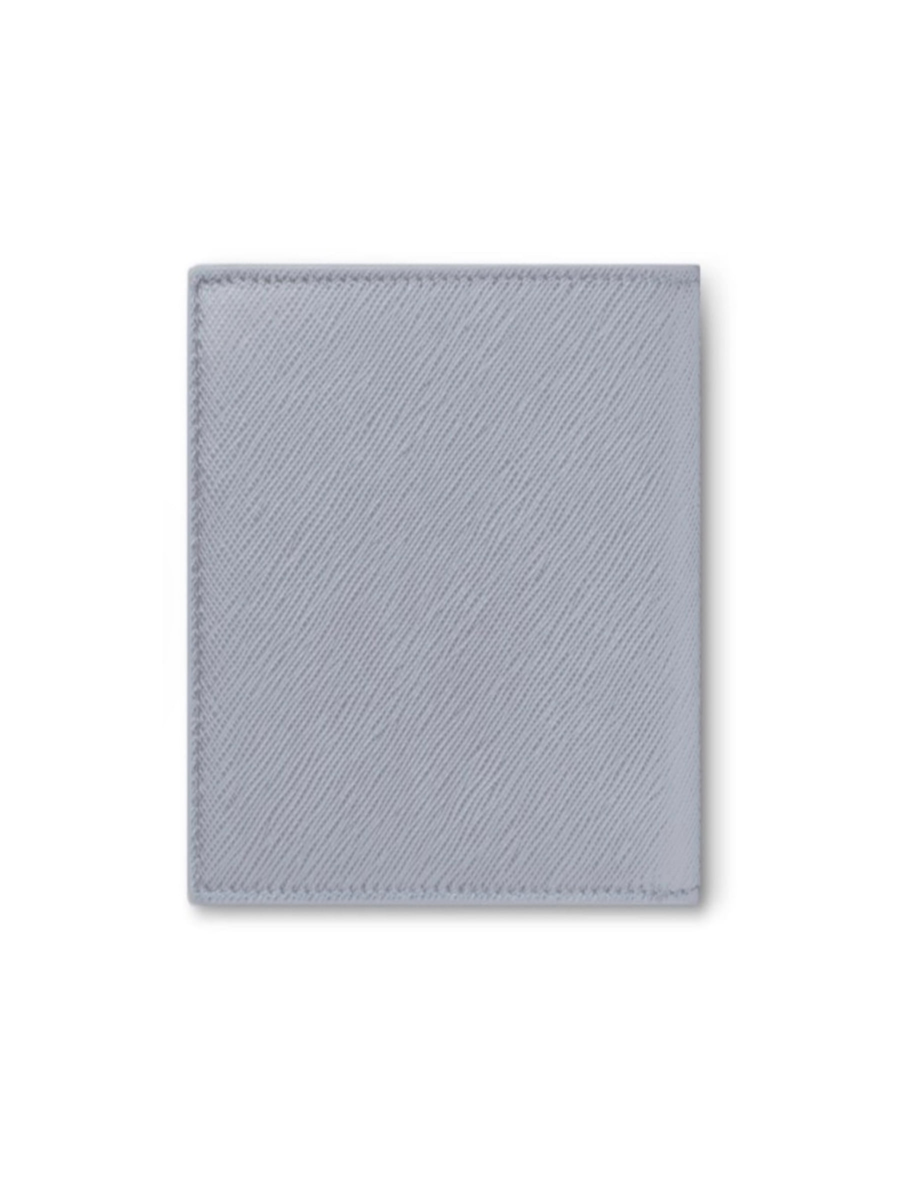 CARTERA MONTBLANC GRIS CON TEXTURA