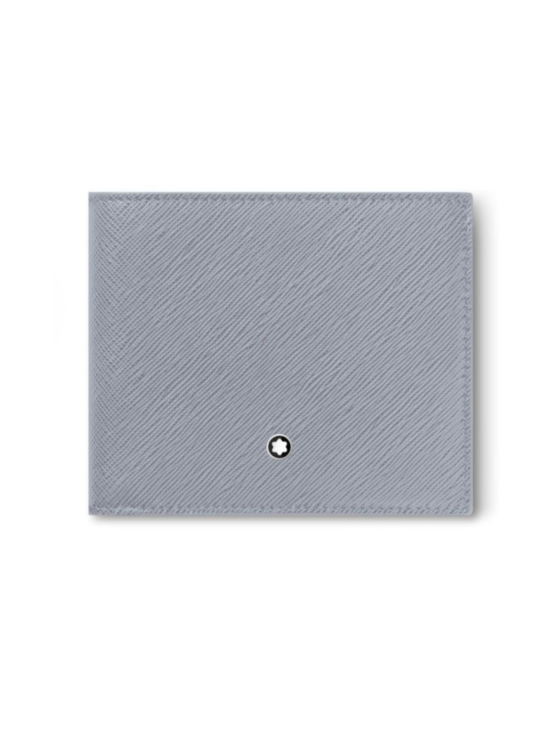 Cartera Montblanc Gris Con Textura