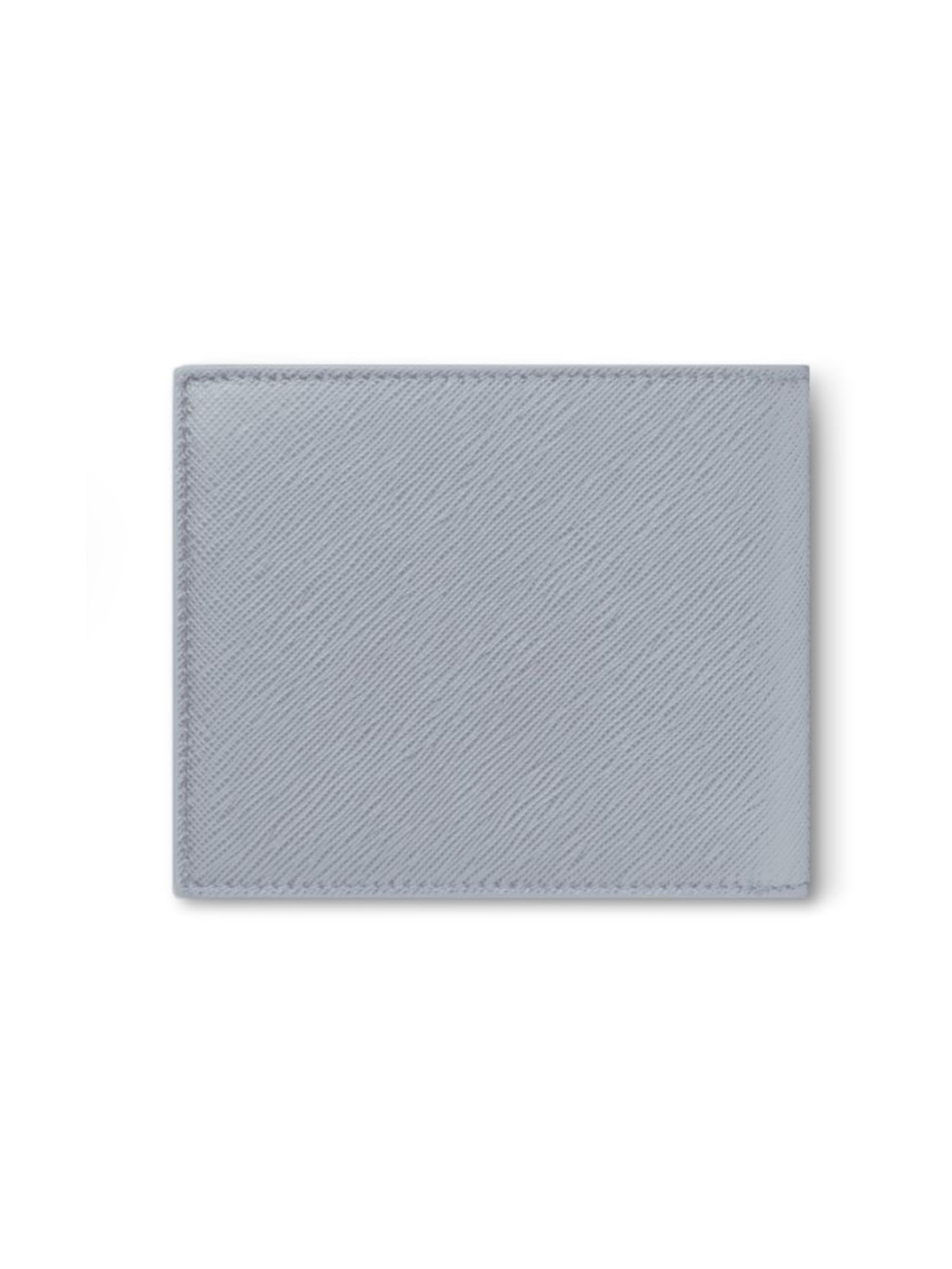 Cartera Montblanc Gris Con Textura