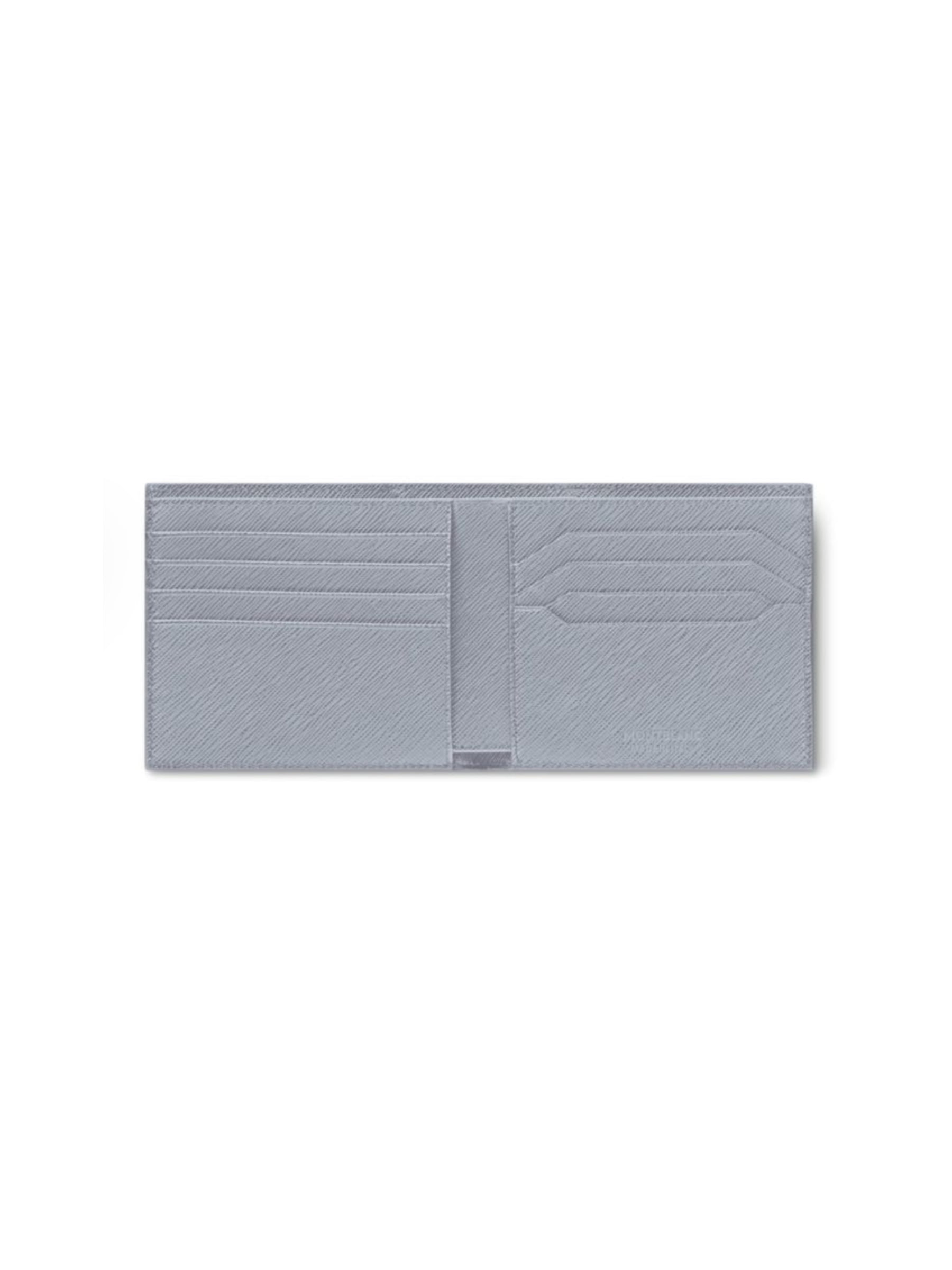 Cartera Montblanc Gris Con Textura