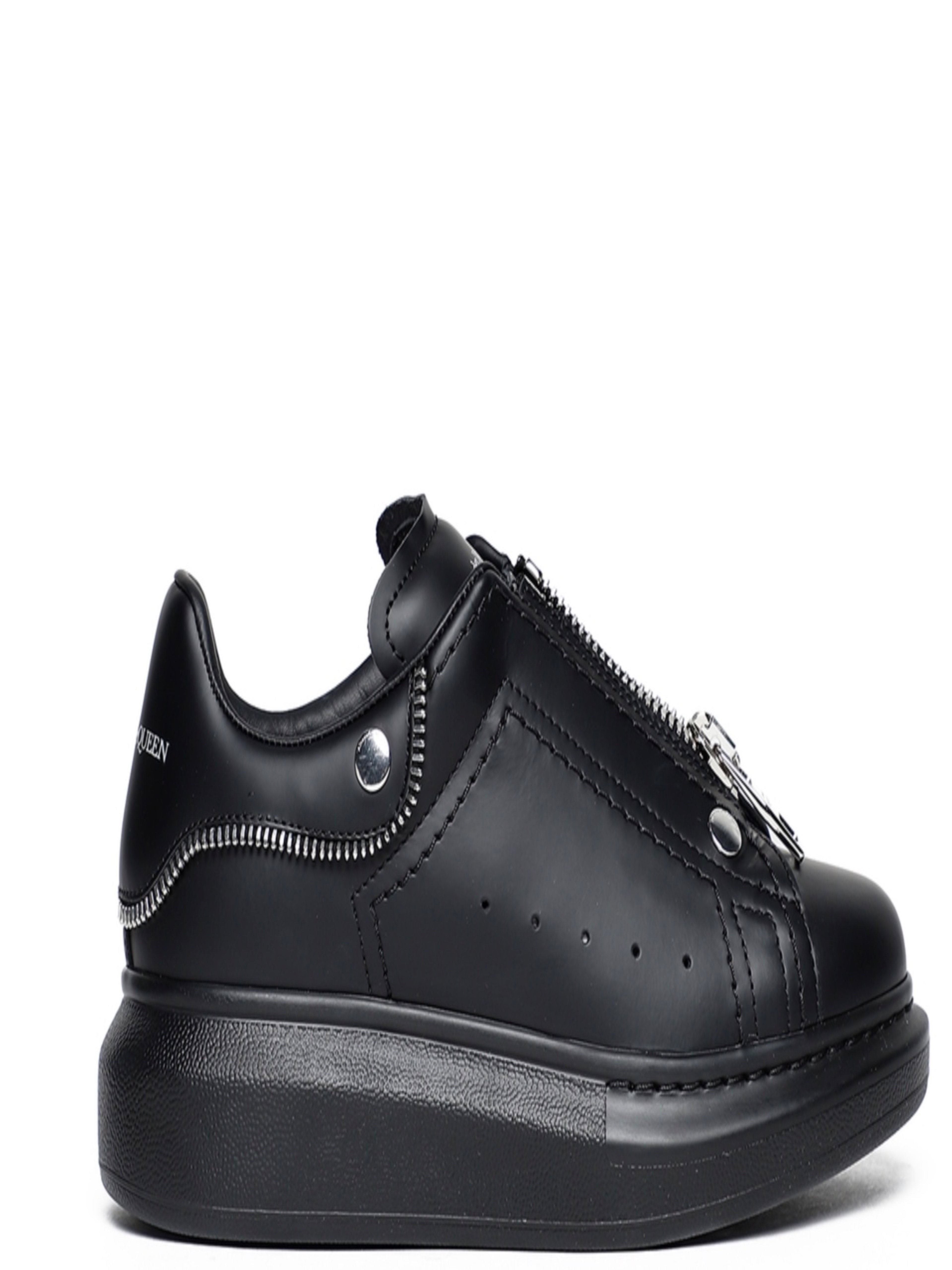 Alexander Mcqueen Black Silver
