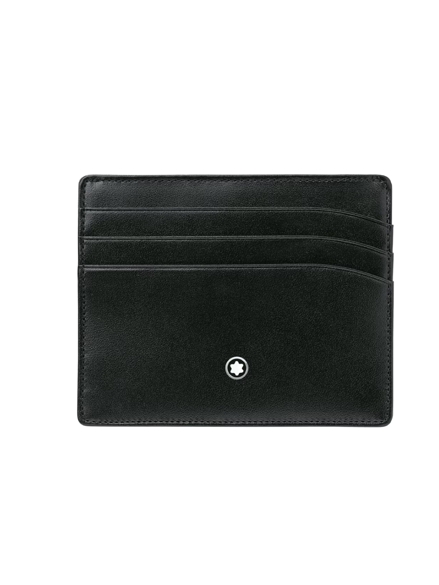 Tarjetero Montblanc Mesiterstruck Negro 6CC