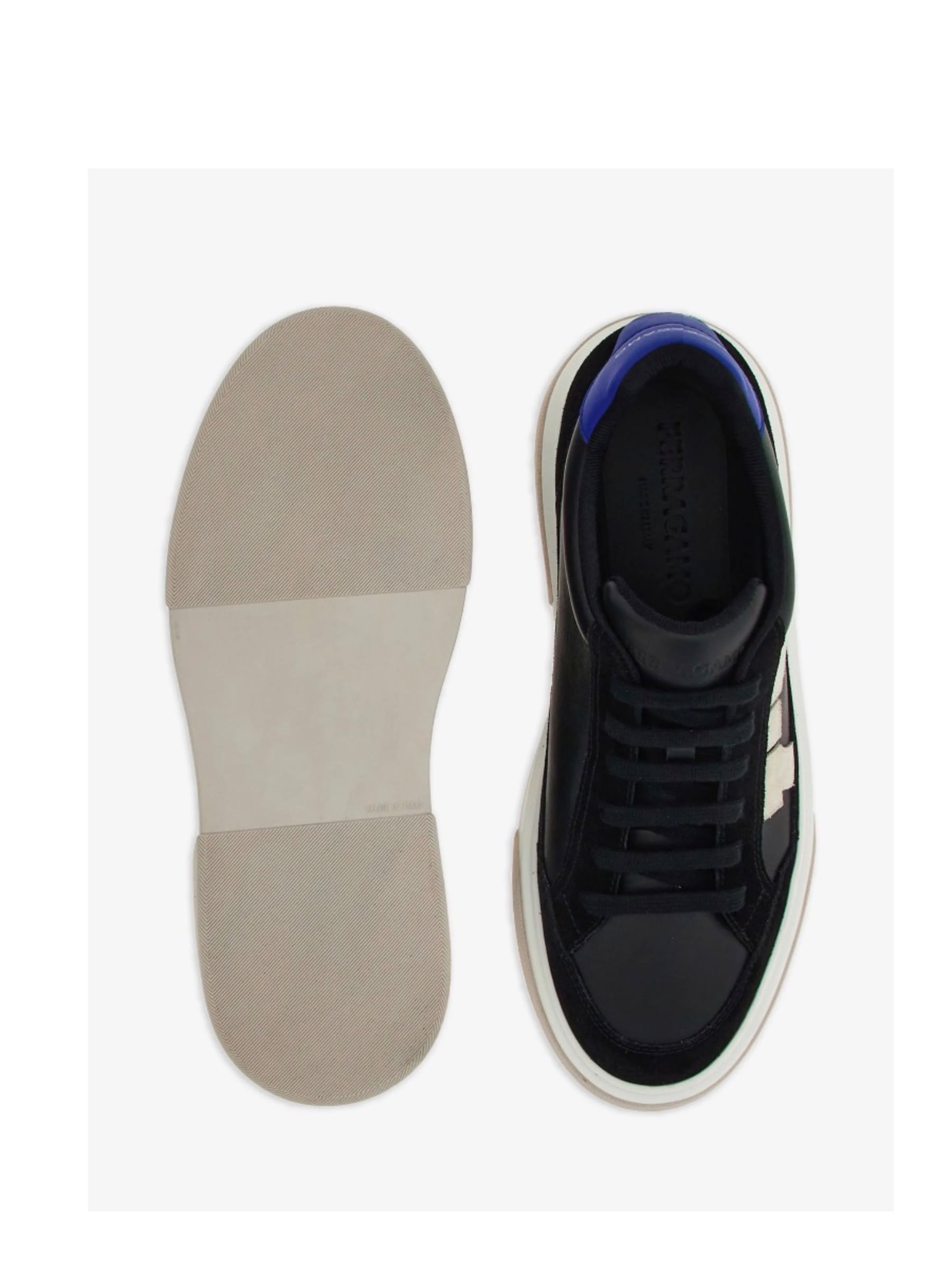 Tenis Ferragamo Gancini Black