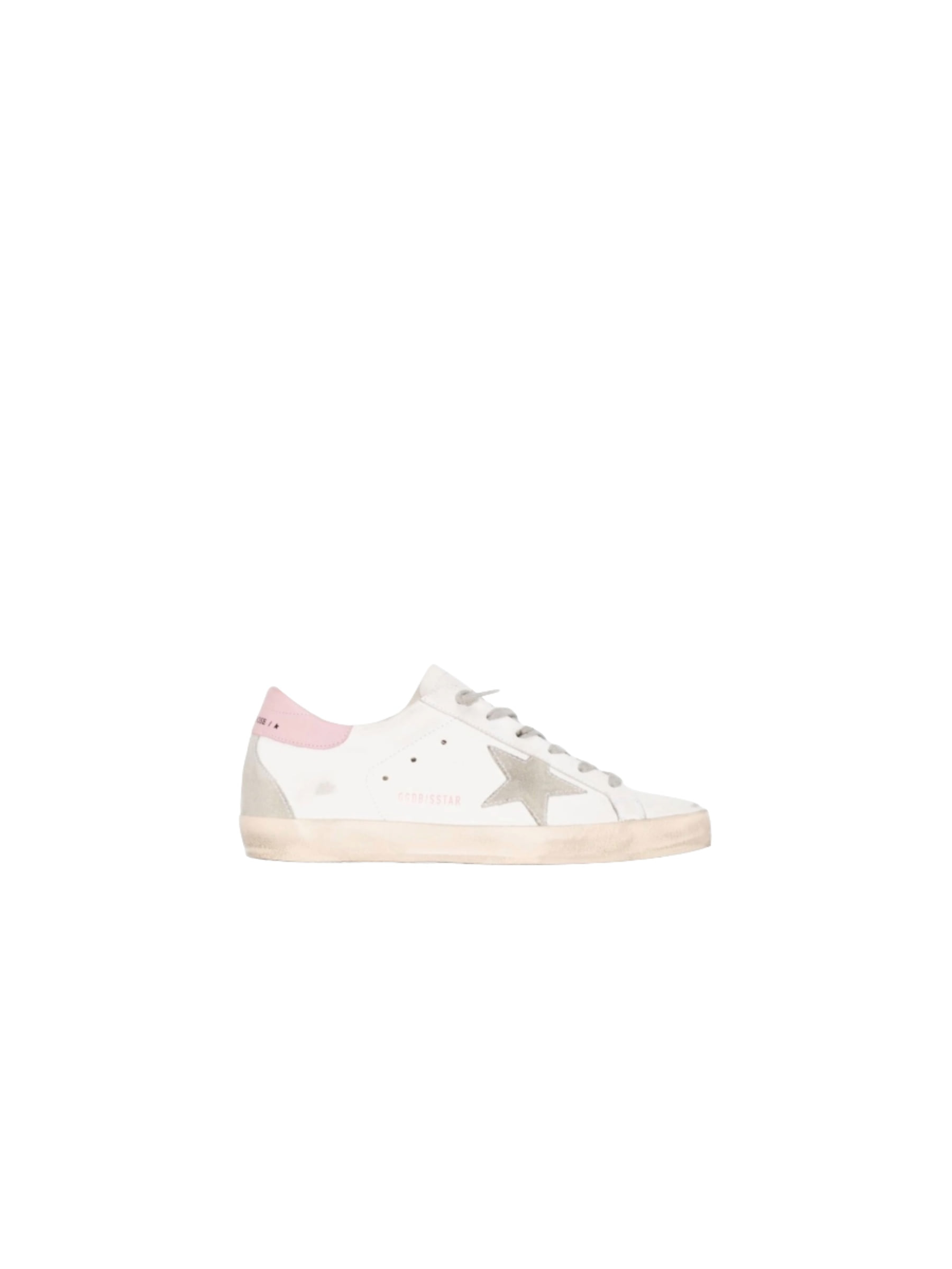 GOLDEN GOOSE SUPER STAR WHITE ICE LIGHT PINK