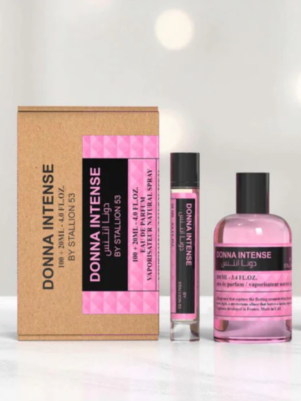 DONNA INTENSE BY STALLION 53 WOMEN EDP - 100MI + 20Ml By Emper