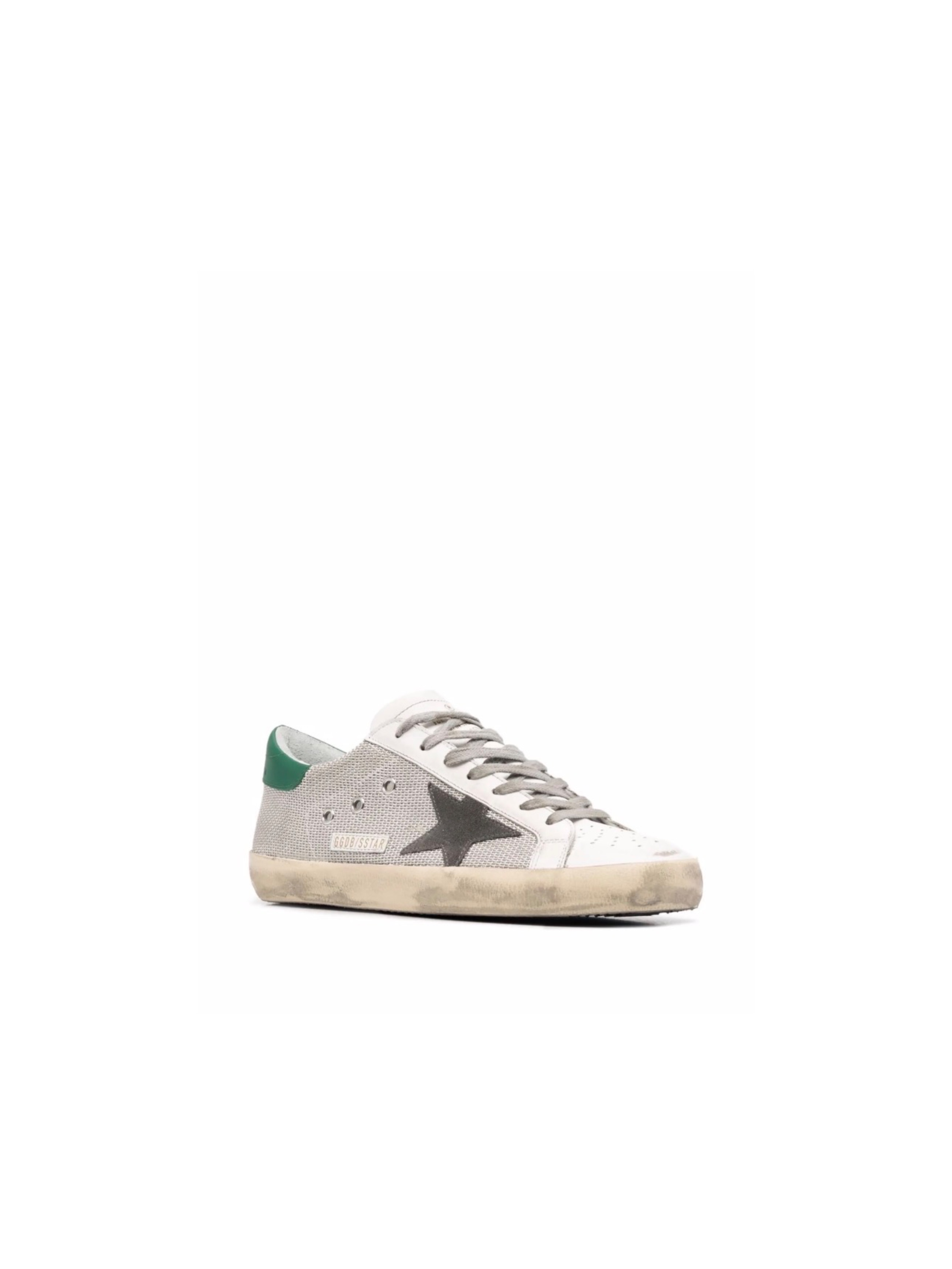 GOLDEN GOOSE SUPER STAR CLASSIC LIGHT SILVER WHITE B