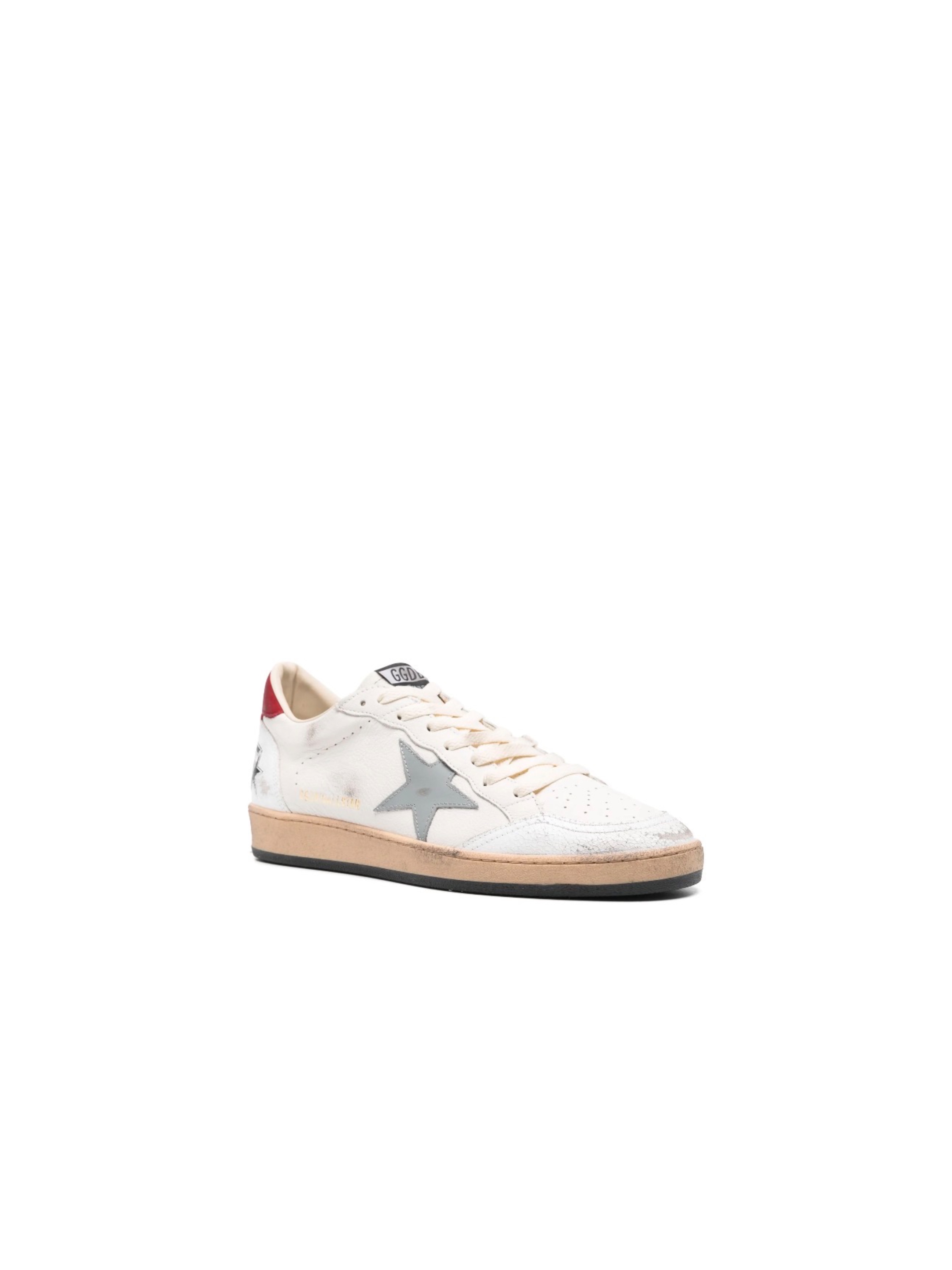 GOLDEN GOOSE BALL STAR WHITE SILVER BLUE RED