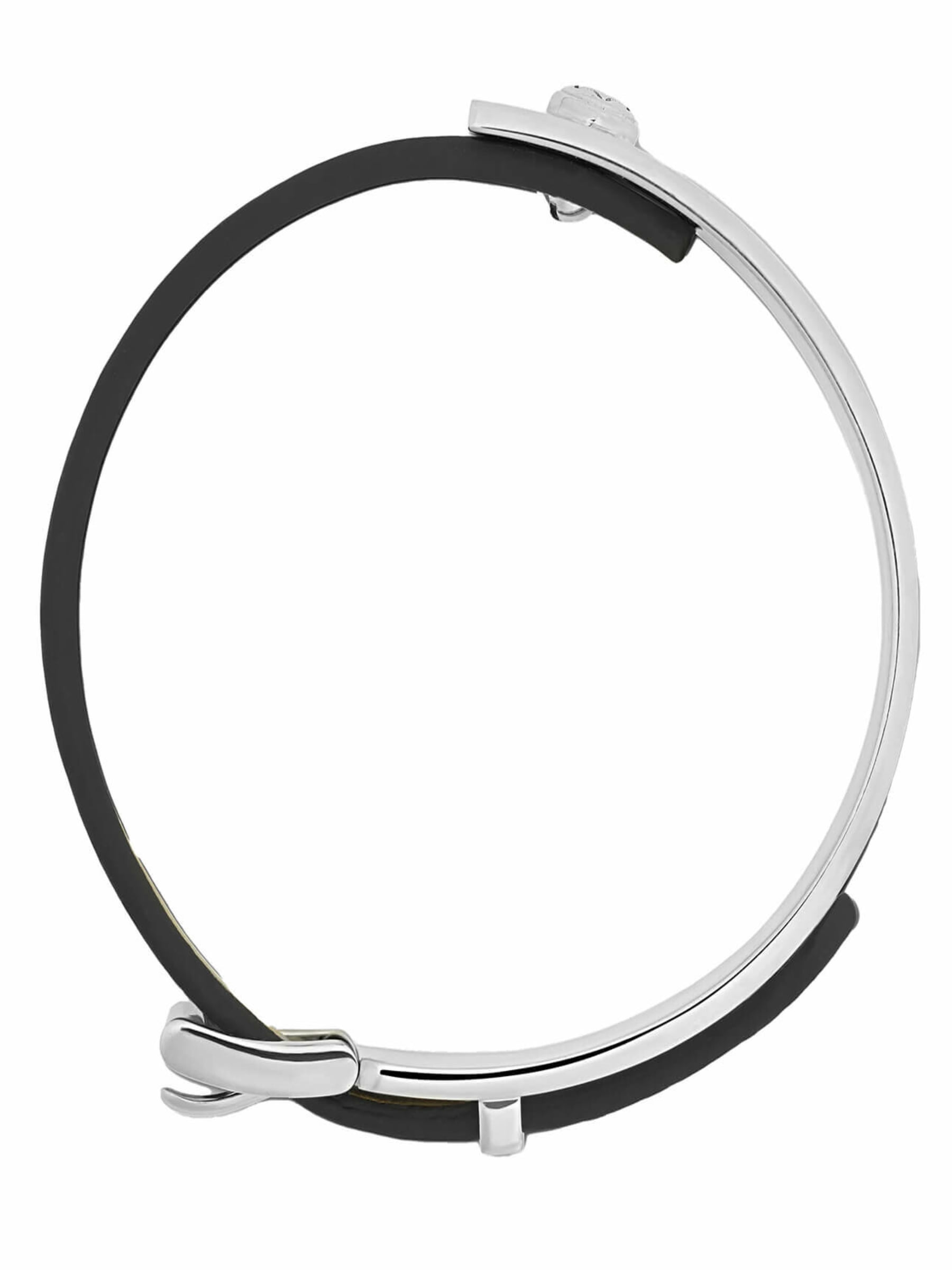 PULSERA MONTBLANC METAL CON NEGRO