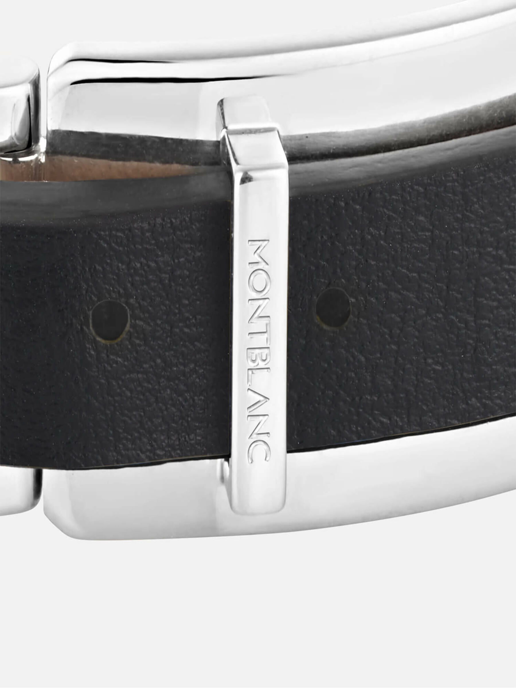 PULSERA MONTBLANC METAL CON NEGRO