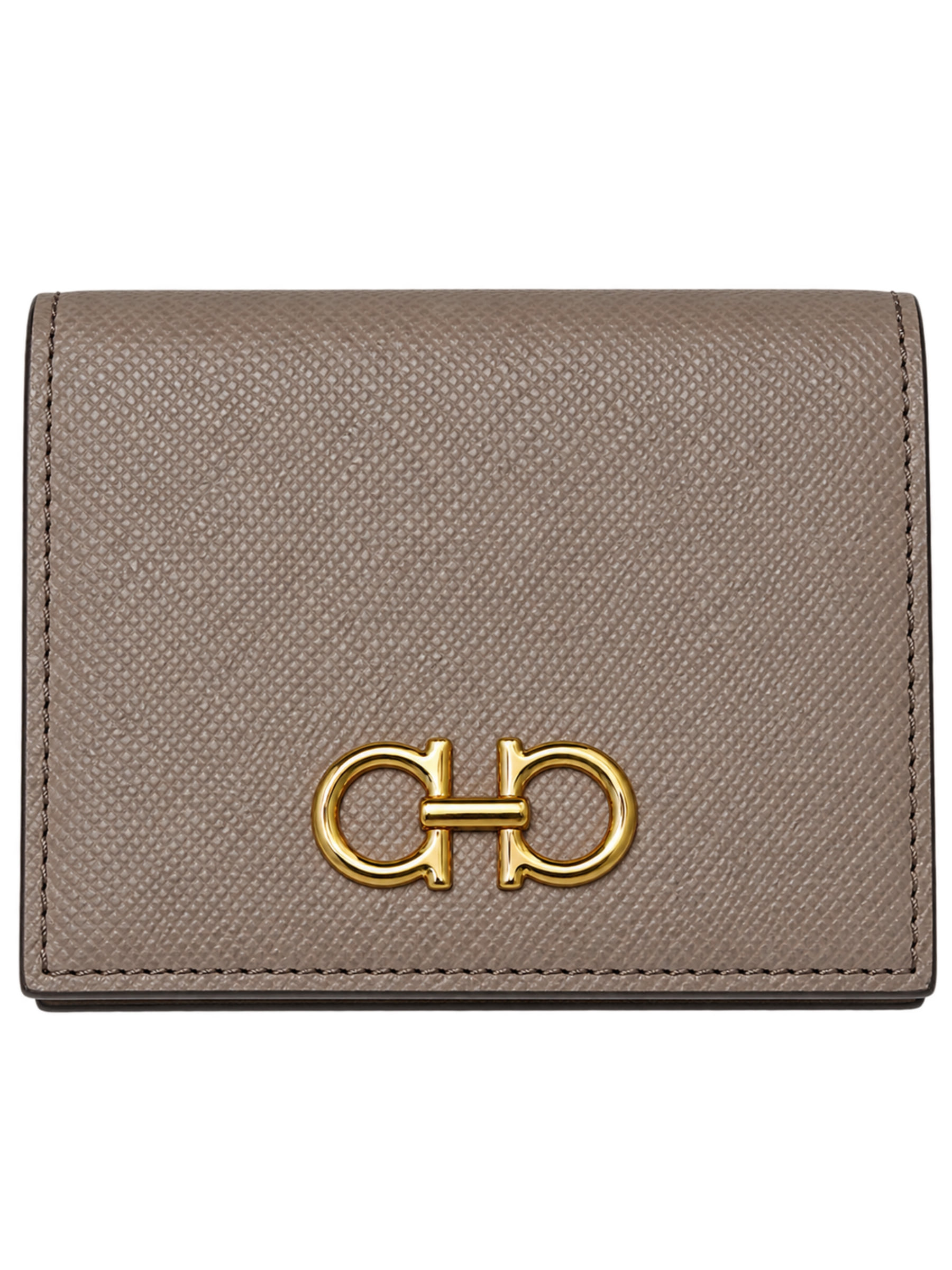 CARTERA FERRAGAMO MUJER GANCINI BEIGE