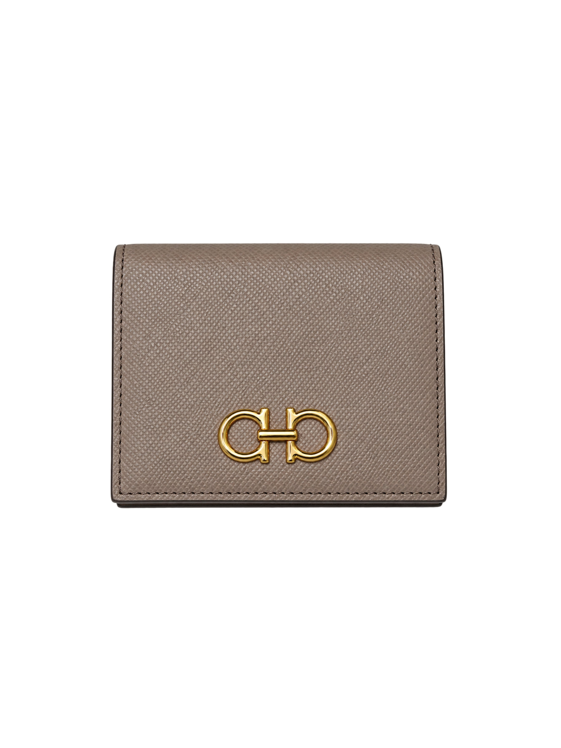 Cartera Ferragamo Mujer Gancini Beige  