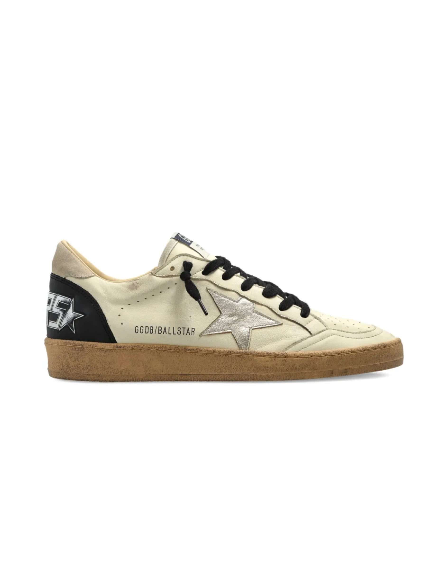 Golden Goose	Ball Star White Beige/Platinum/Bla
