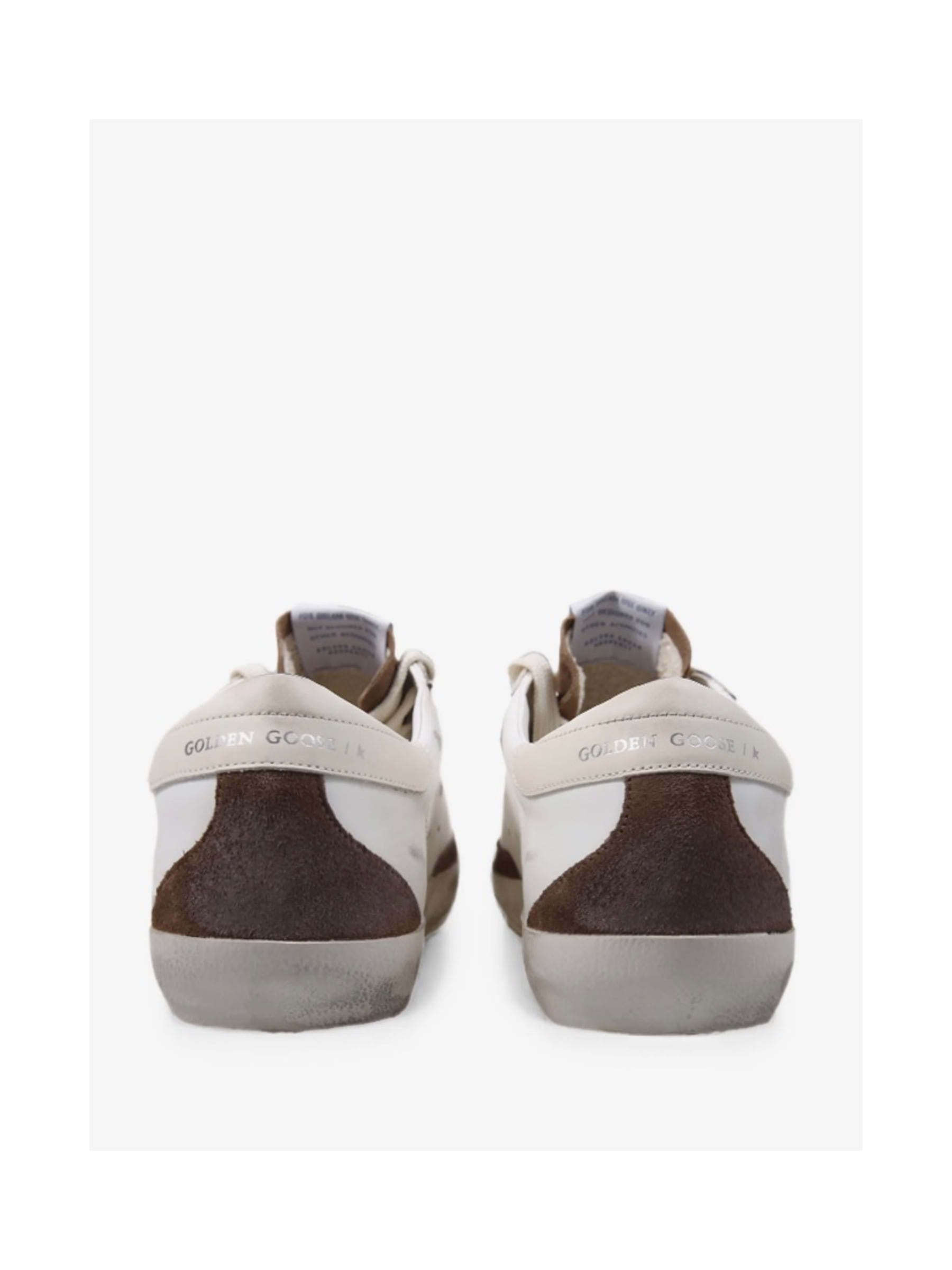 Golden Goose Súper Star White Brown Blue Den