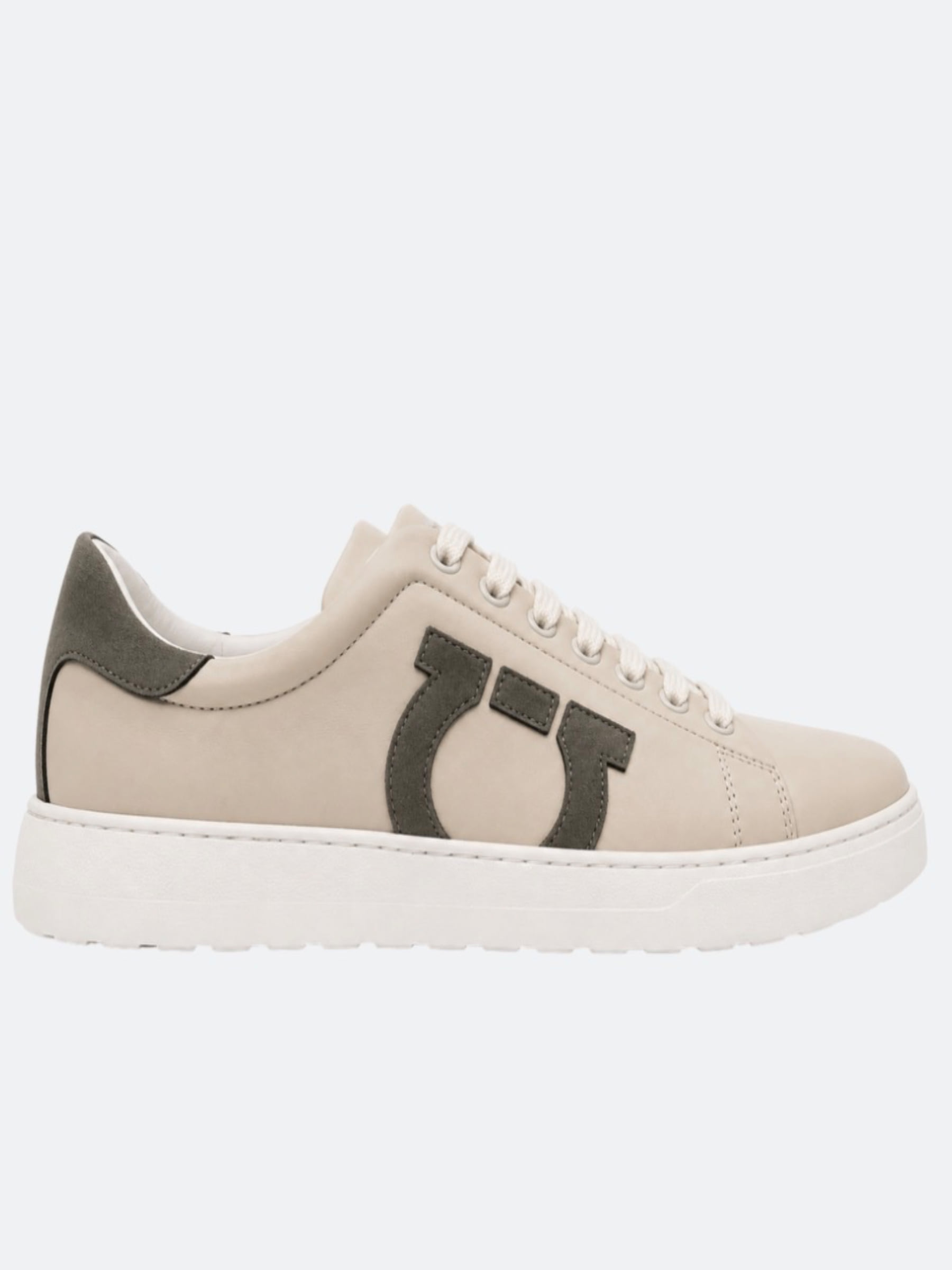 Tenis Ferragamo George Verde Olive