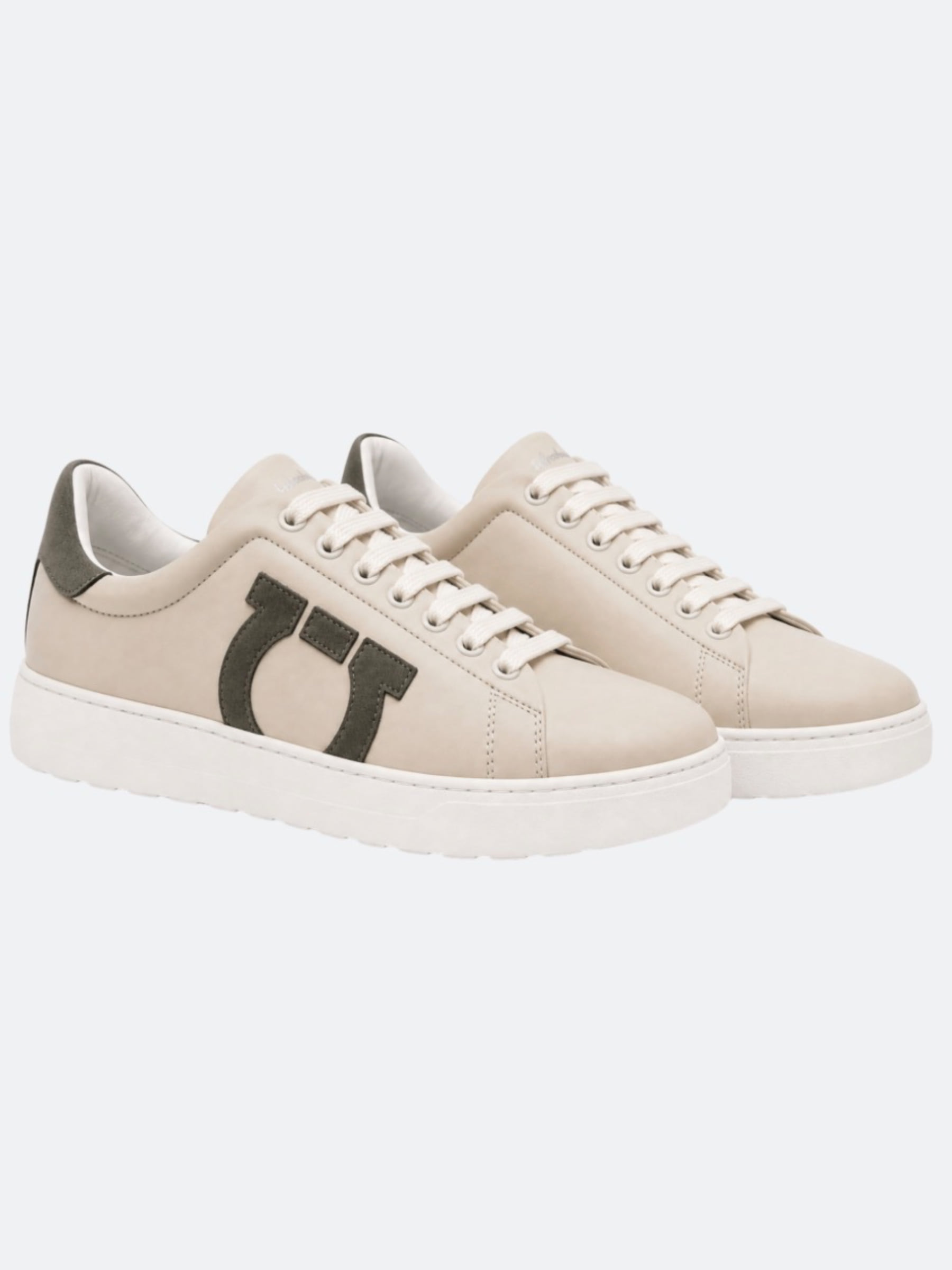 Tenis Ferragamo George Verde Olive