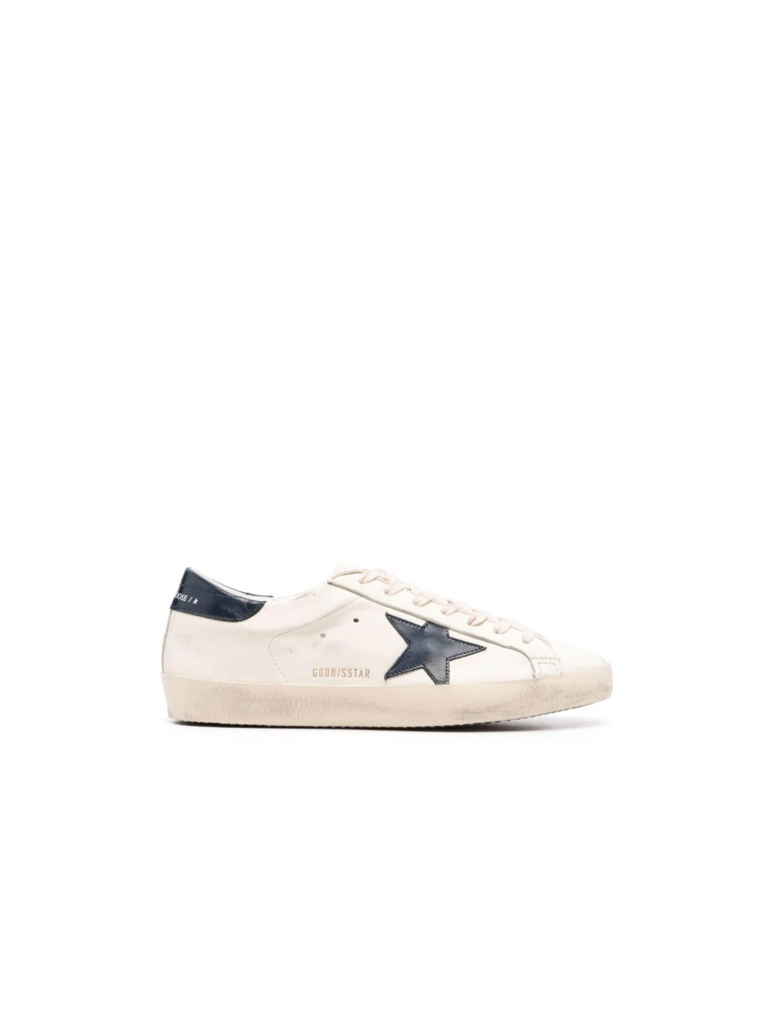 GOLDEN GOOSE SUPER STAR BEIGE NIGHT BLUE