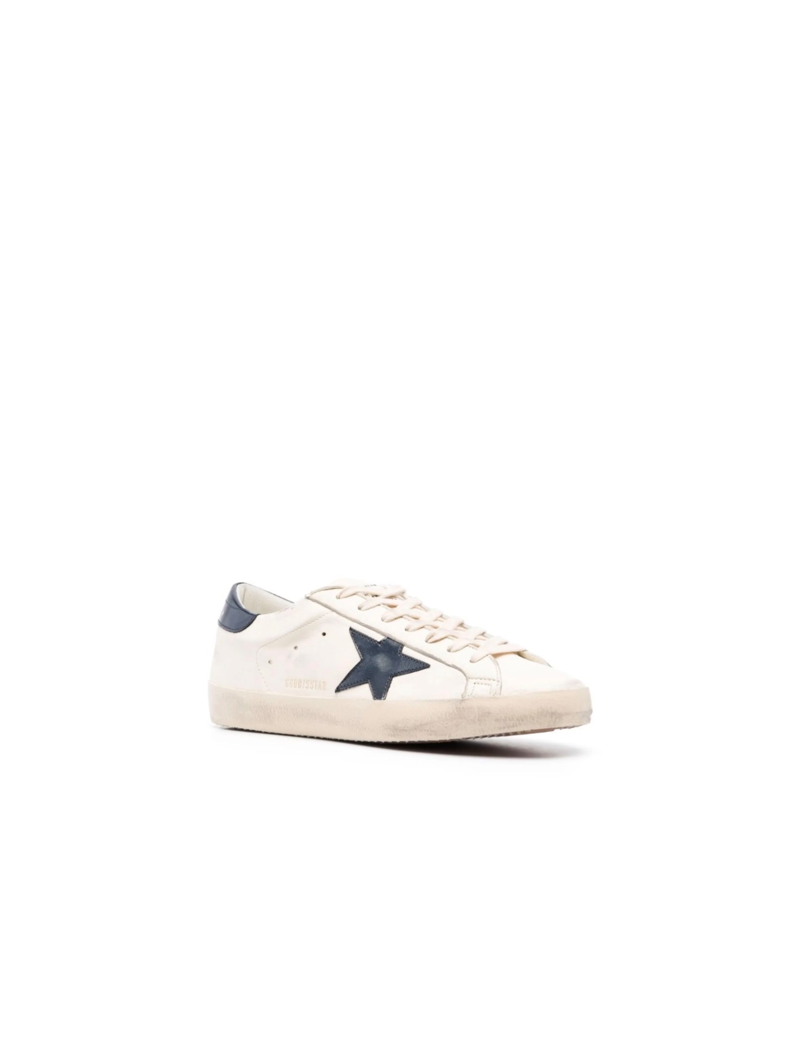 GOLDEN GOOSE SUPER STAR BEIGE NIGHT BLUE