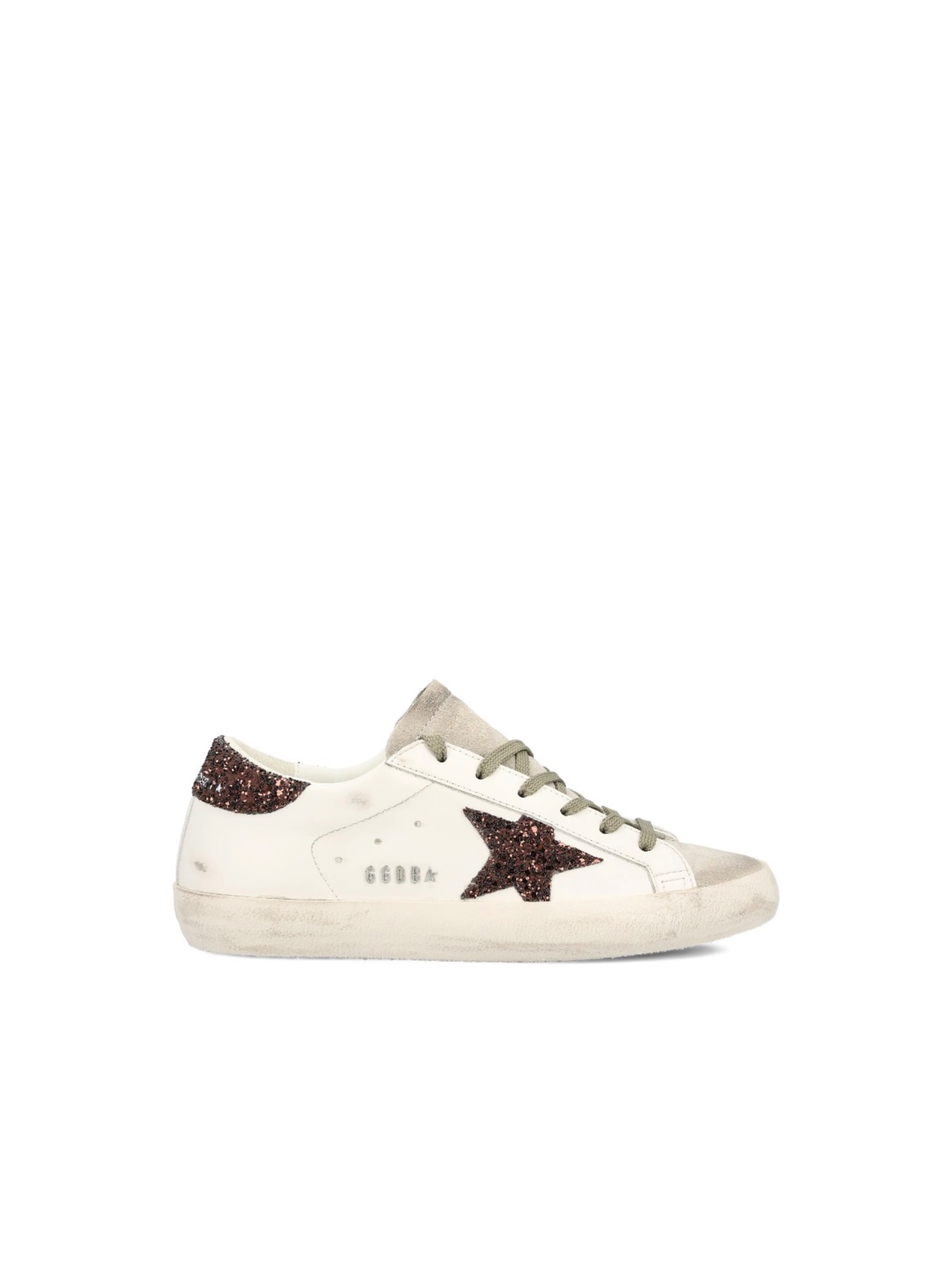 GOLDEN GOOSE SUPER STAR MIL DOVE BROWN