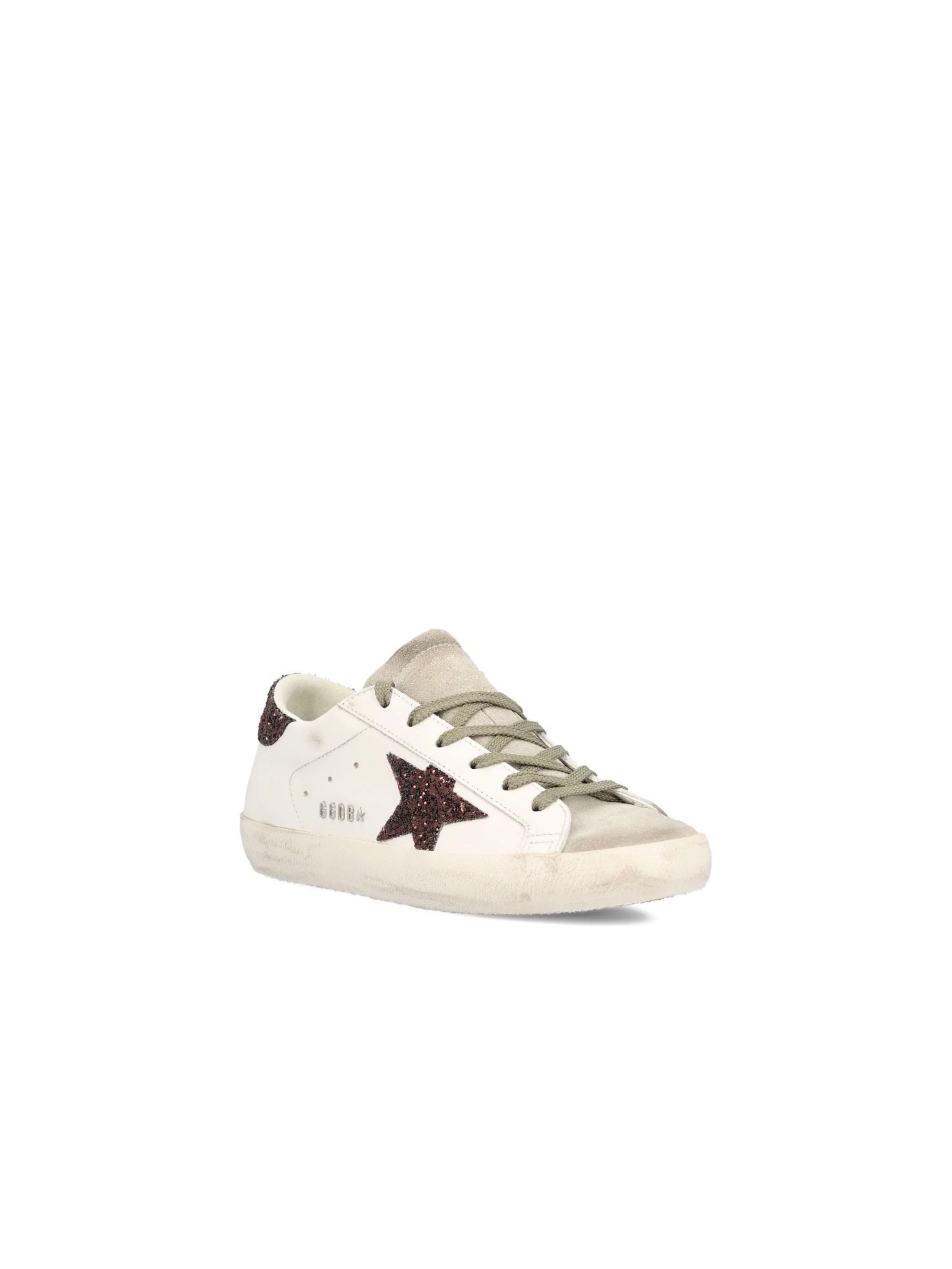 GOLDEN GOOSE SUPER STAR MIL DOVE BROWN