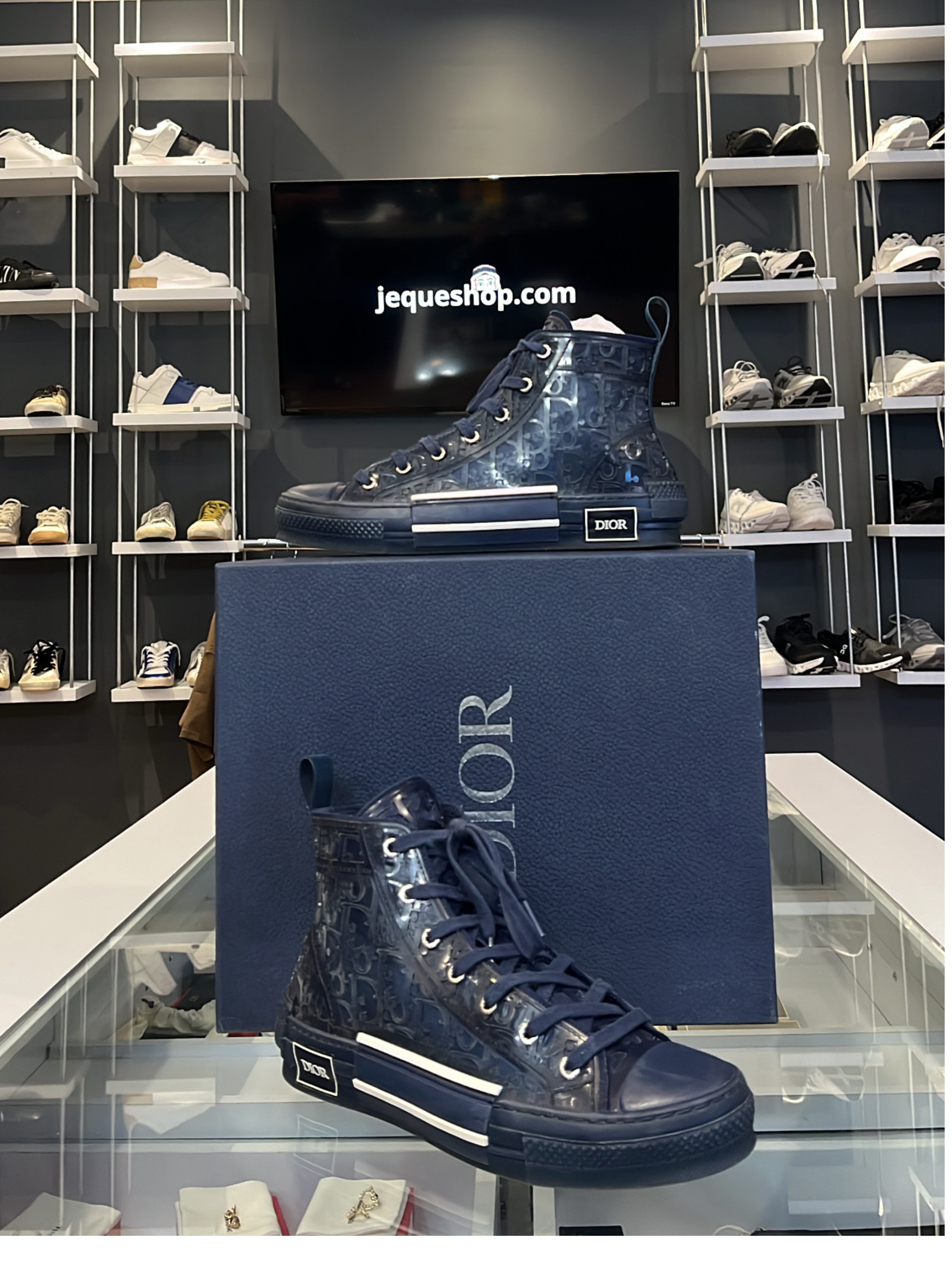 Tenis Dior azules Preowned
