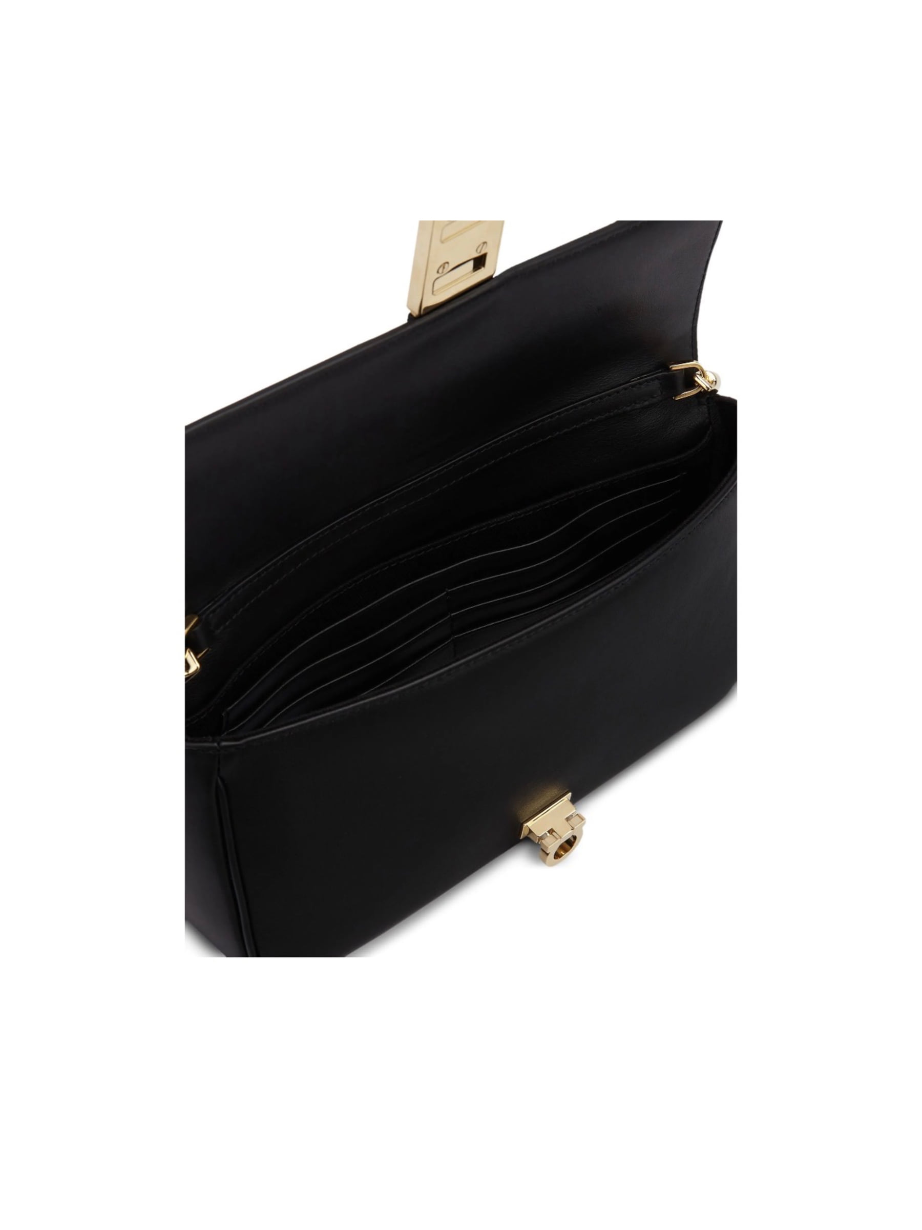 BOLSA FERRAGAMO NEGRA GANCINI