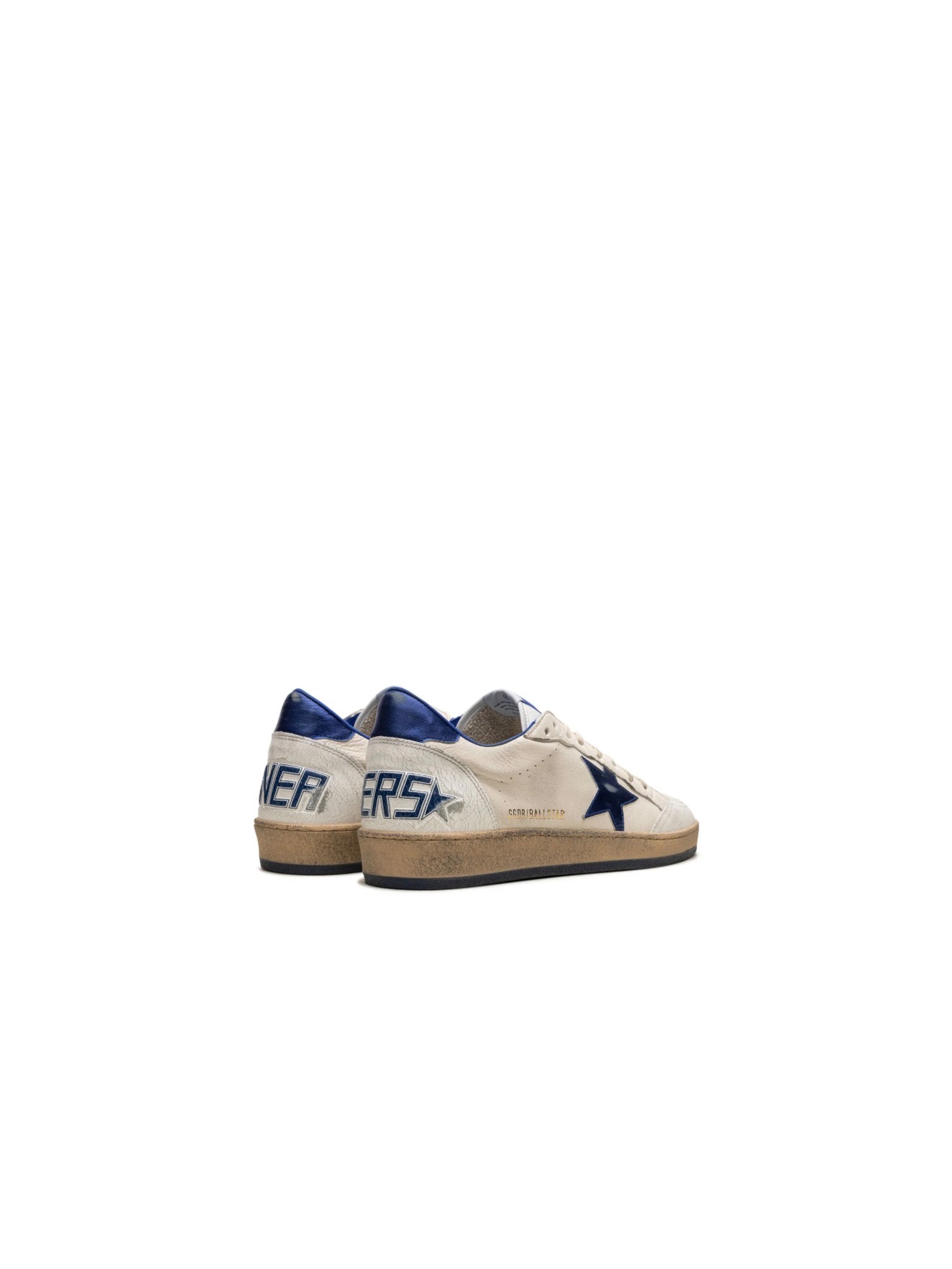 GOLDEN GOOSE Ball Star WHITE BLUETTE